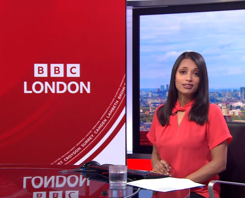 گویندگی انگلیسی شبکه خبری بی بی سی