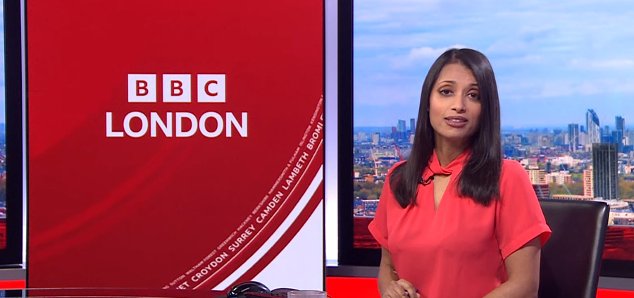 گویندگی انگلیسی شبکه خبری بی بی سی