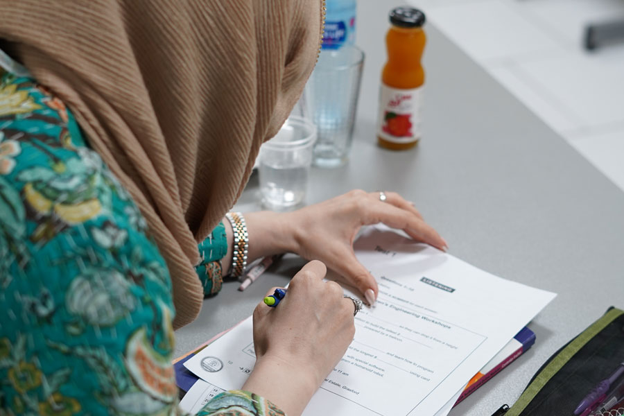 یادگیری زبان در کلاس